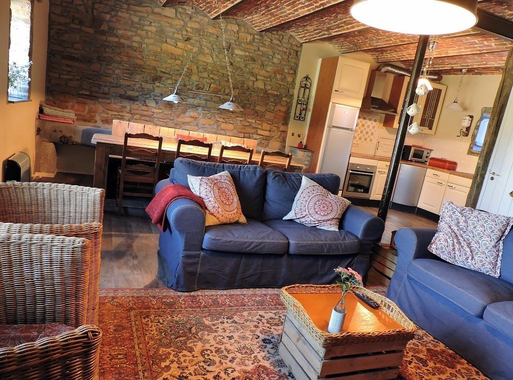 Vakantieboerderij Ferme Le Bleuet Ohey Стая снимка